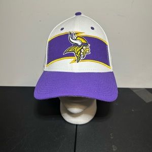 Minnesota Vikings Hat Cap New Era 39Thirty NFL Football Mens Size M/L fitted